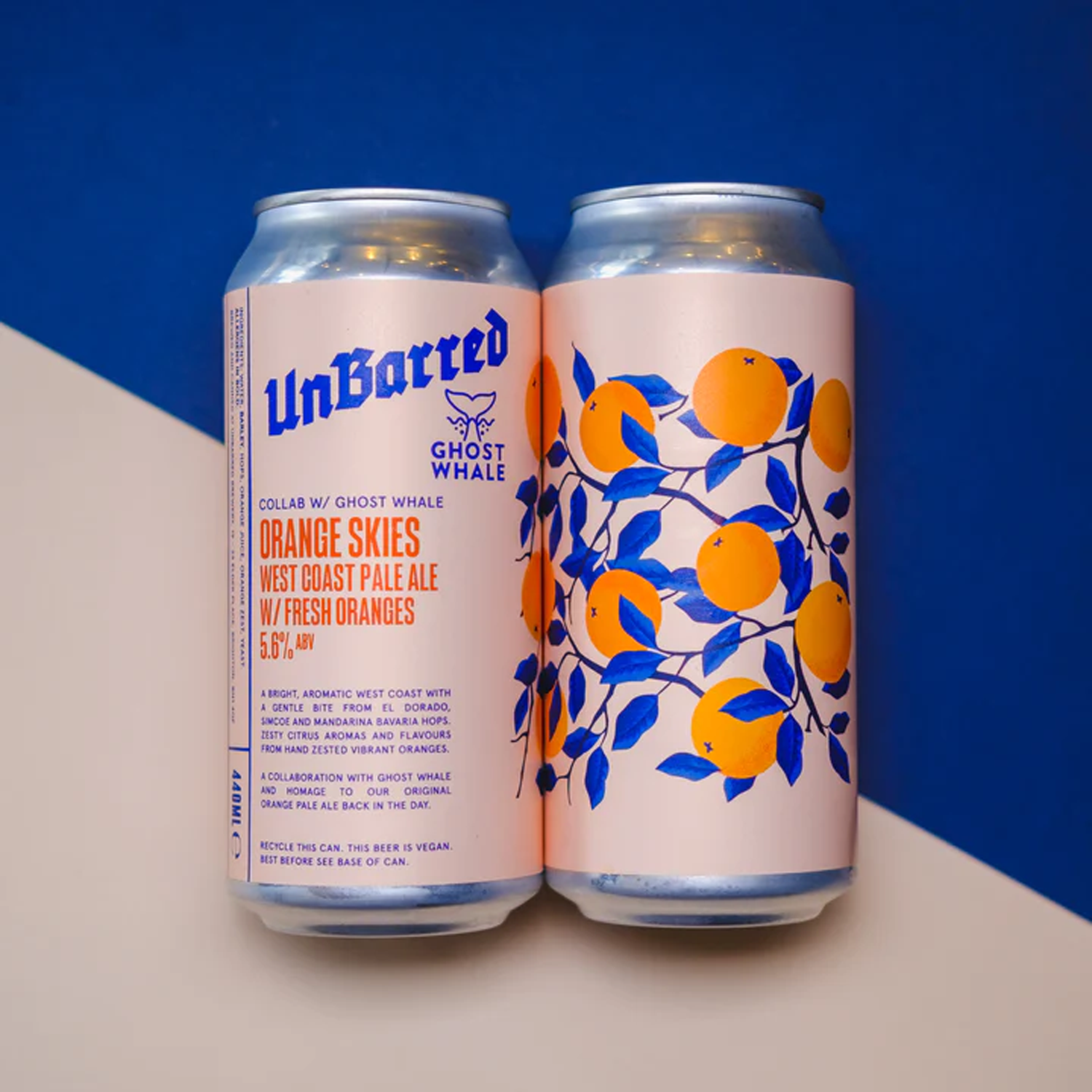 UnBarred x Ghost Whale Orange Skies WC Pale Ale UnBarred x Ghost Whale Orange Skies WC Pale Ale