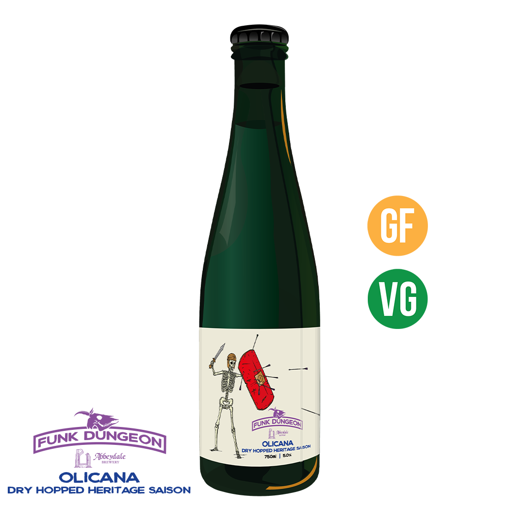 Abbeydale Funk Dungeon Olicana Dry Hopped Heritage Saison