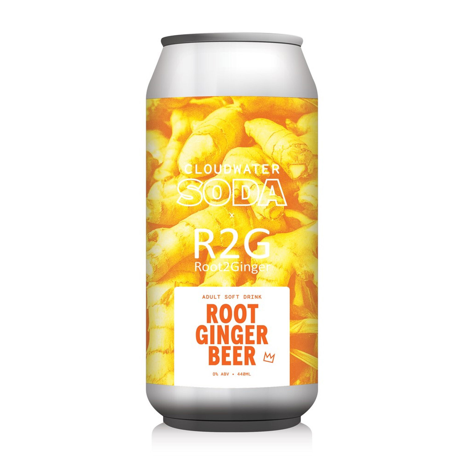 Cloudwater x Root2Ginger Root Ginger Soda