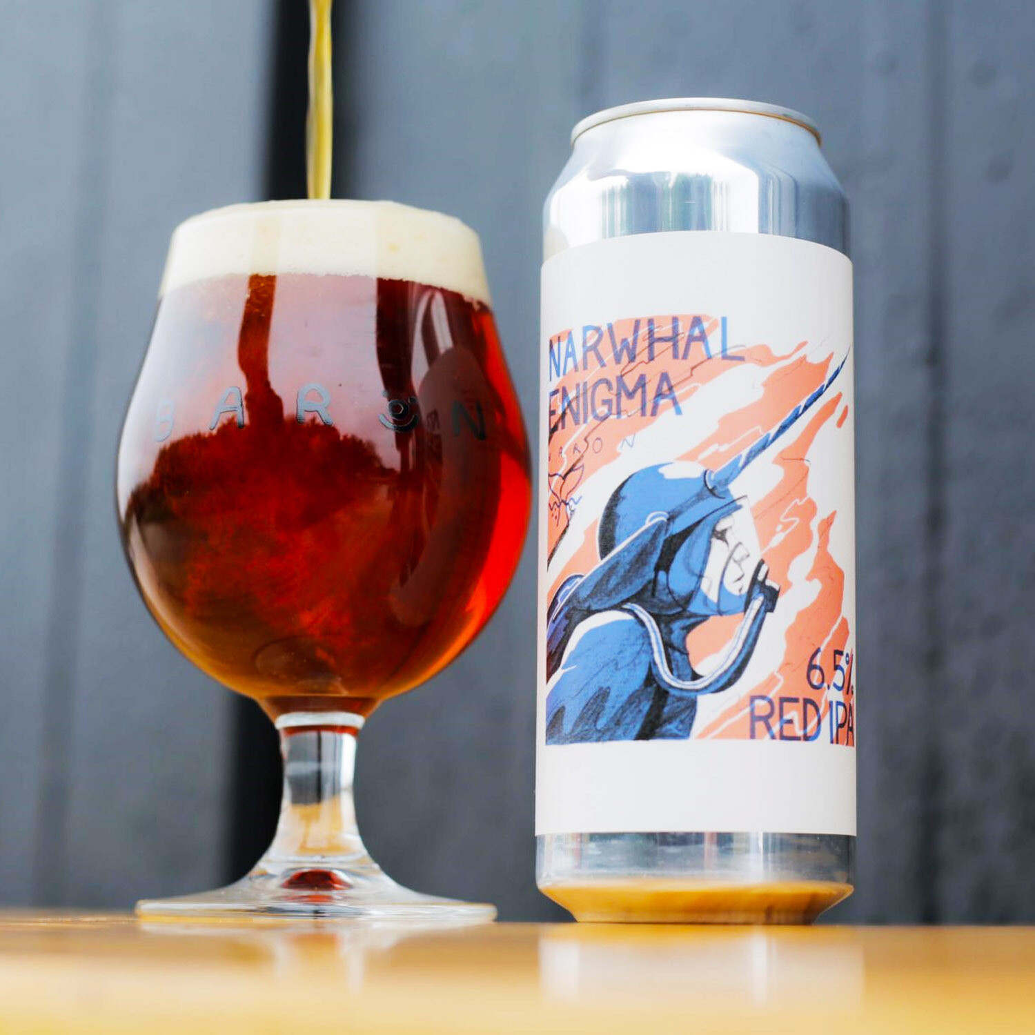 Baron Narwhal Enigma Red IPA