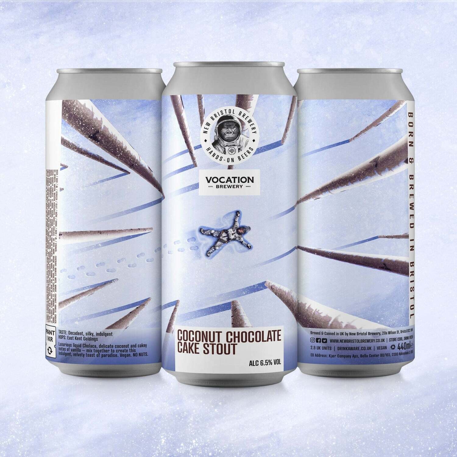 New Bristol x Vocation Coconut Chocolate Cake Stout