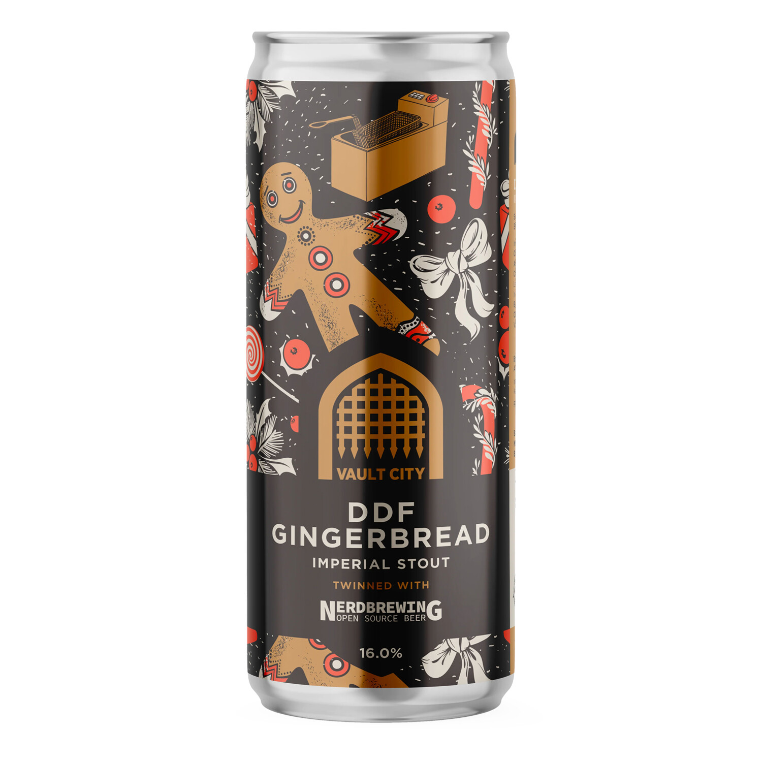 Vault City x Nerdbrewing DDF Gingerbread Imperial Stout Vault City x Nerdbrewing DDF Gingerbread Imperial Stout