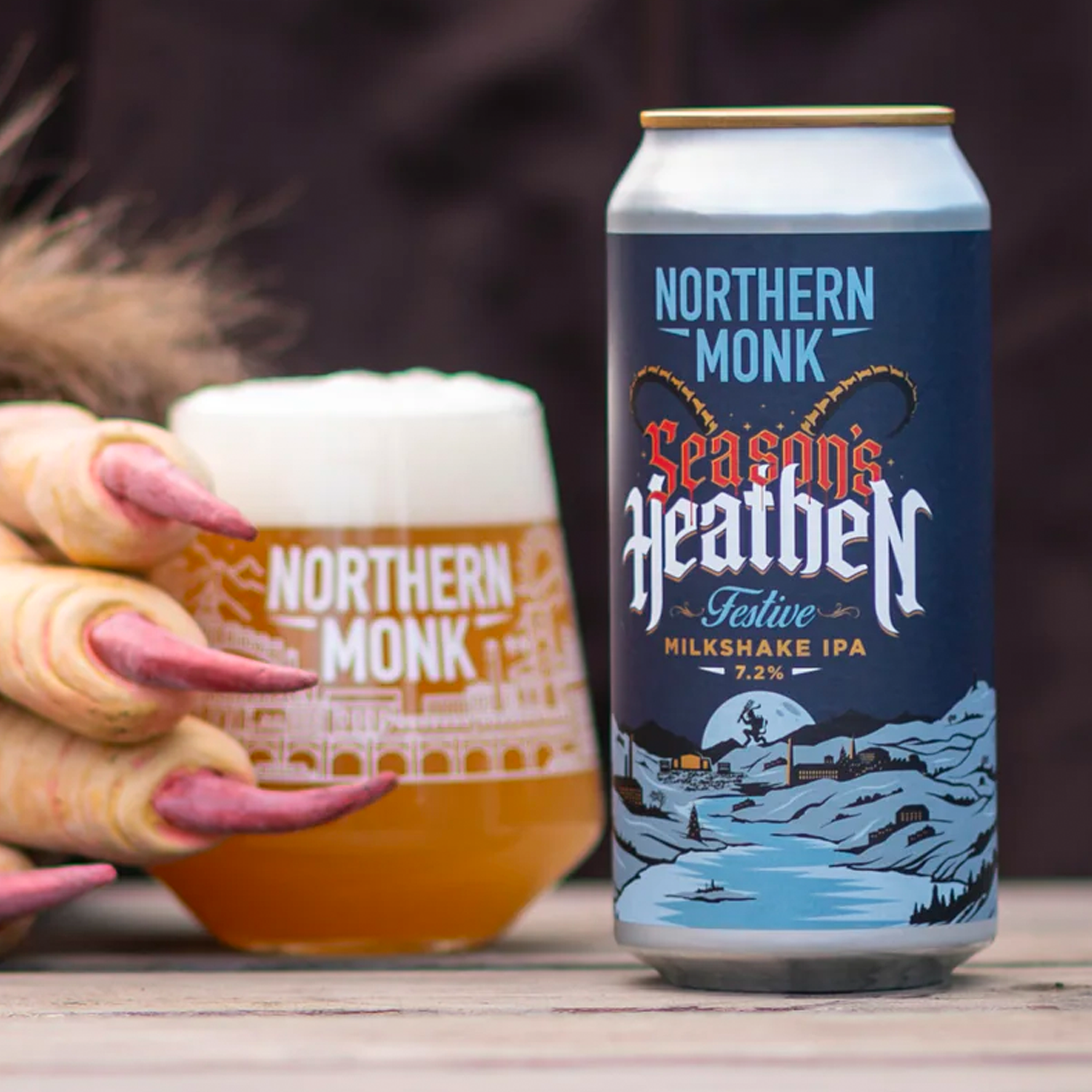 Northern Monk Seasons Heathen Cinnamon Lactose IPA