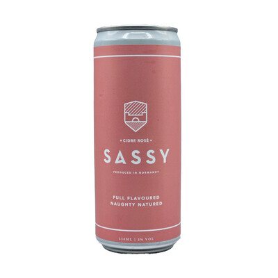 Maison Sassy Cidre Rose CAN 330ml