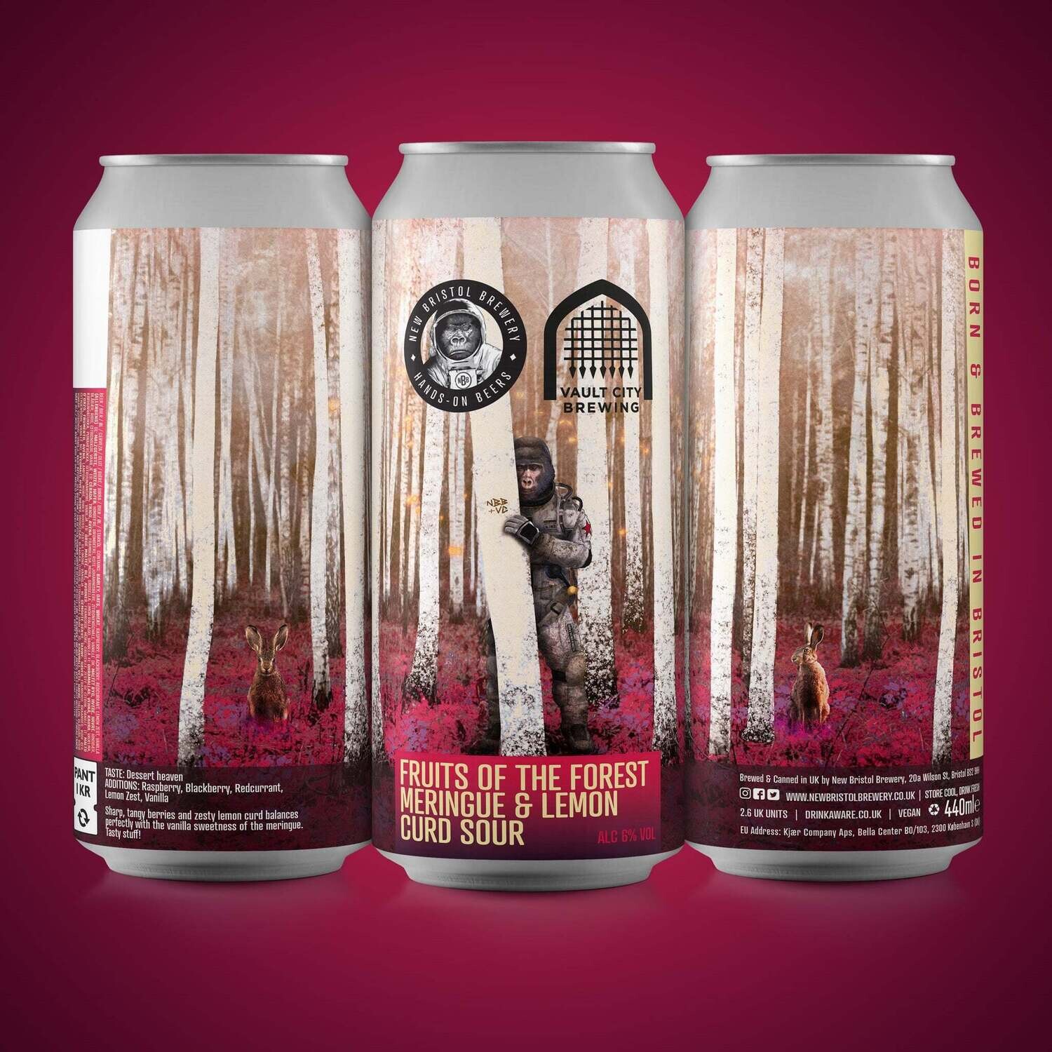 New Bristol x Vault City Fruits of The Forest Meringue &amp; Lemon Curd Sour