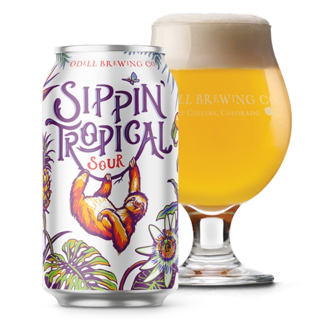 Odell Sippin' Tropical Fruited Sour