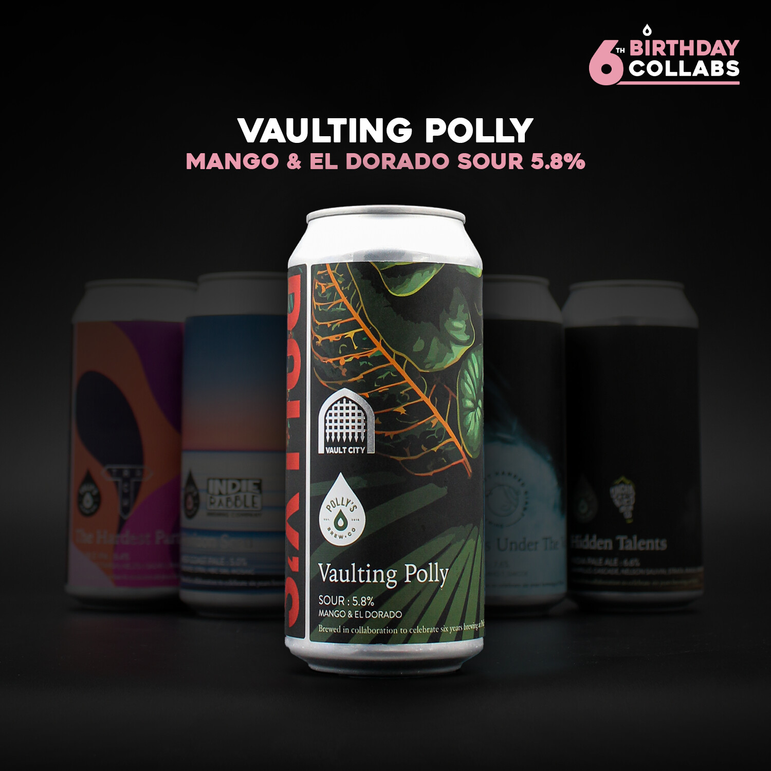 Polly&#39;s x Vault City Vaulting Polly Sour