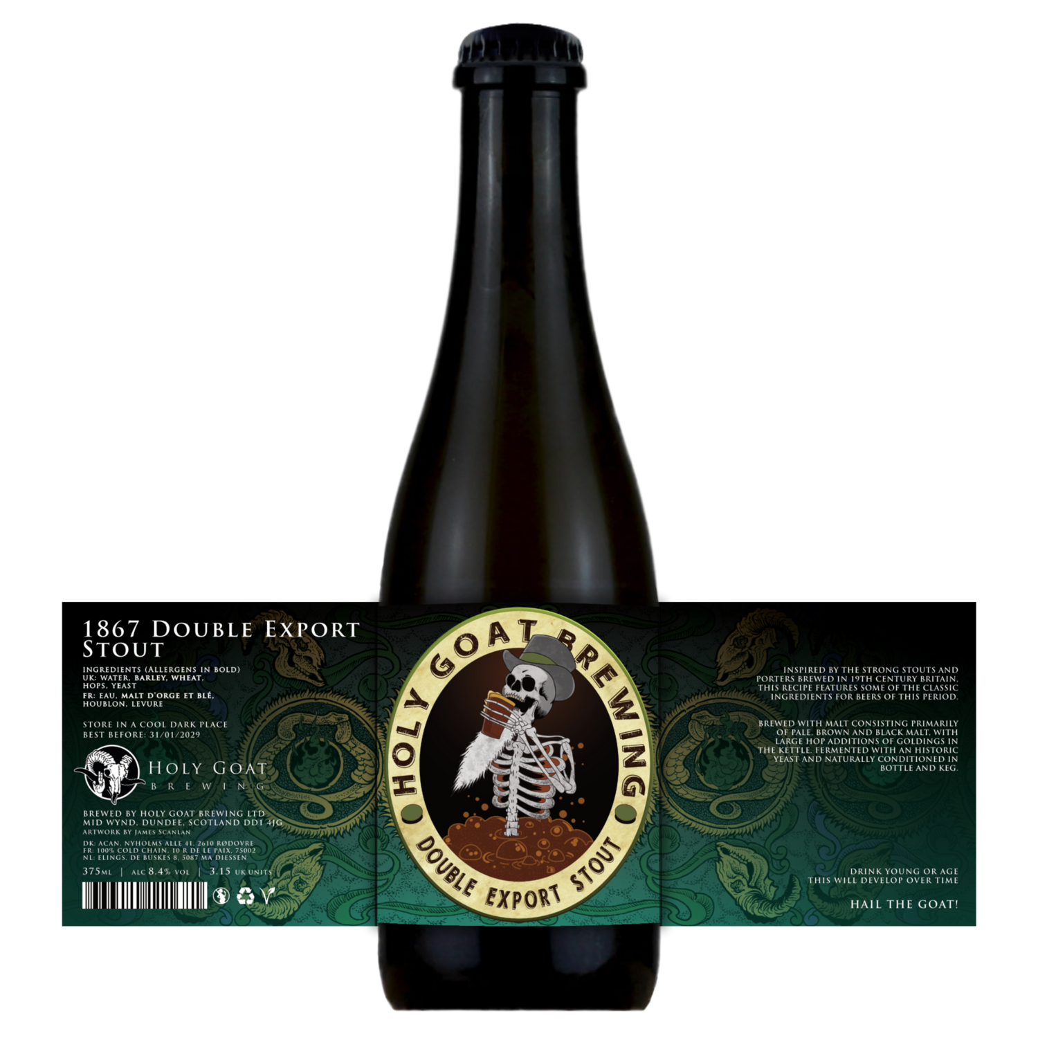 Holy Goat 1867 Double Export Stout Holy Goat 1867 Double Export Stout