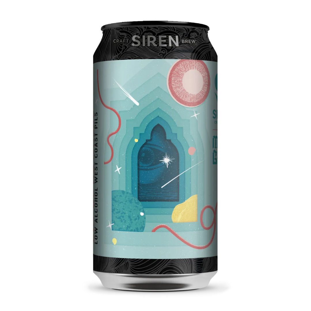 Siren x Mash Gang Out Of Nowhere Low Alcohol WC Pils