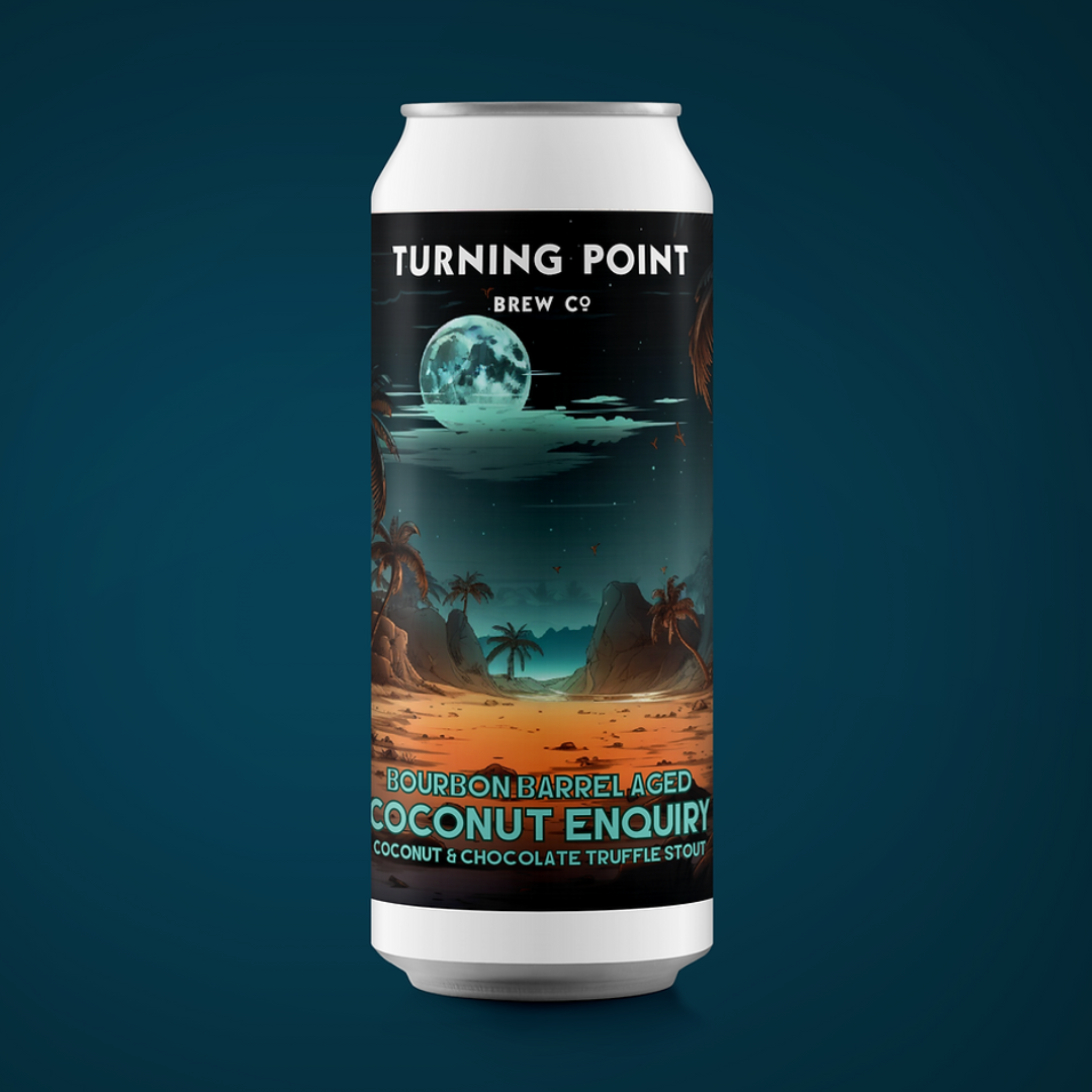 Turning Point Bourbon Barrel Aged Coconut Enquiry BA Imperial Stout Turning Point Bourbon Barrel Aged Coconut Enquiry BA Imperial Stout