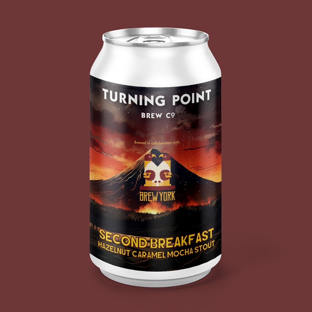 Turning Point x Brew York Second Breakfast Hazelnut Caramel Mocha Stout