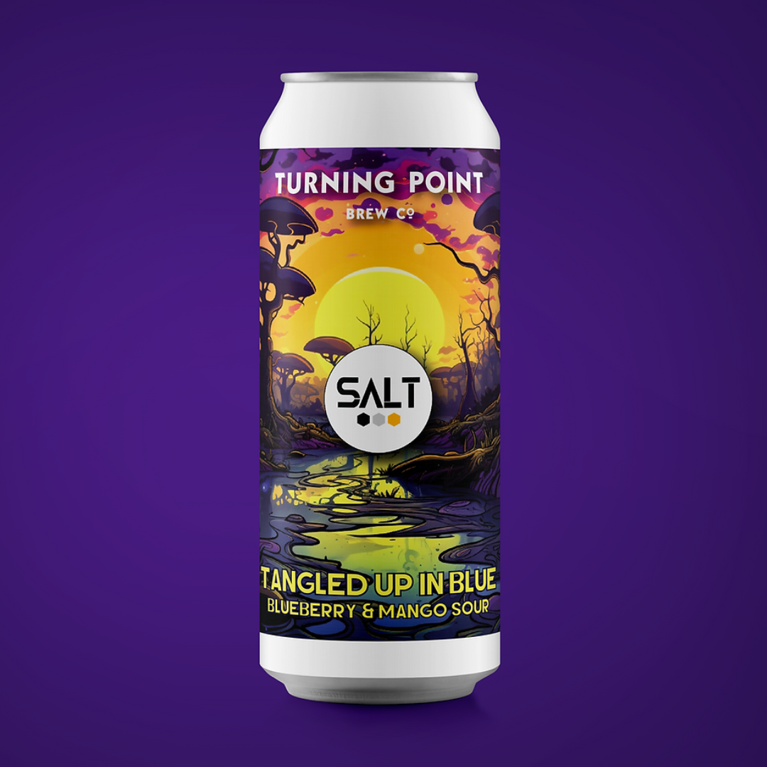 Turning Point x Salt Tangled Up In Blue Blueberry &amp; Mango Sour