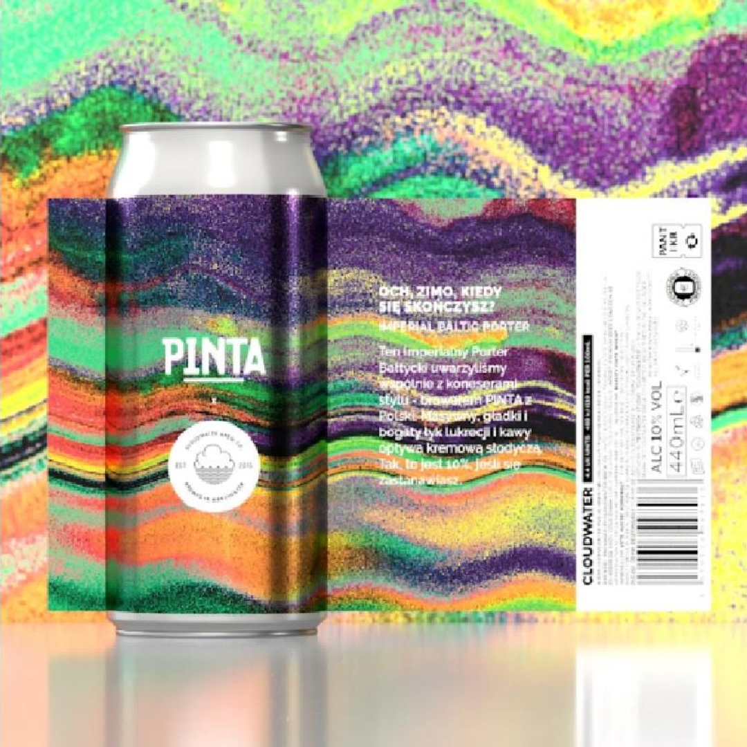 Cloudwater x Pinta Och, Zimo, Kiedy Się Skonczysz? Imperial Baltic Porter