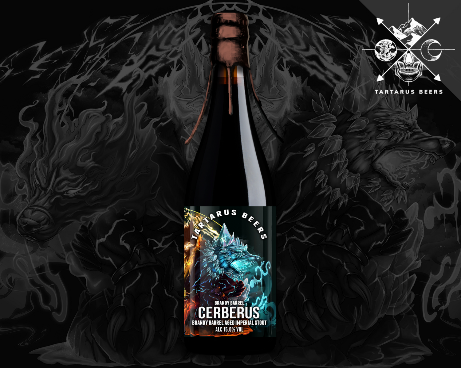 Tartarus Cerberus BRANDY BA Imperial Stout