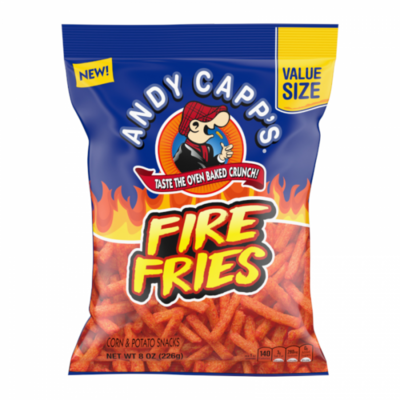 Andy Capp's Fire Fries Corn & Potato Snacks