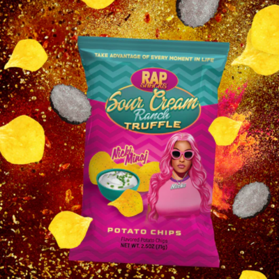 Rap Snacks Nicki Minaj Sour Cream Truffle Potato Chips