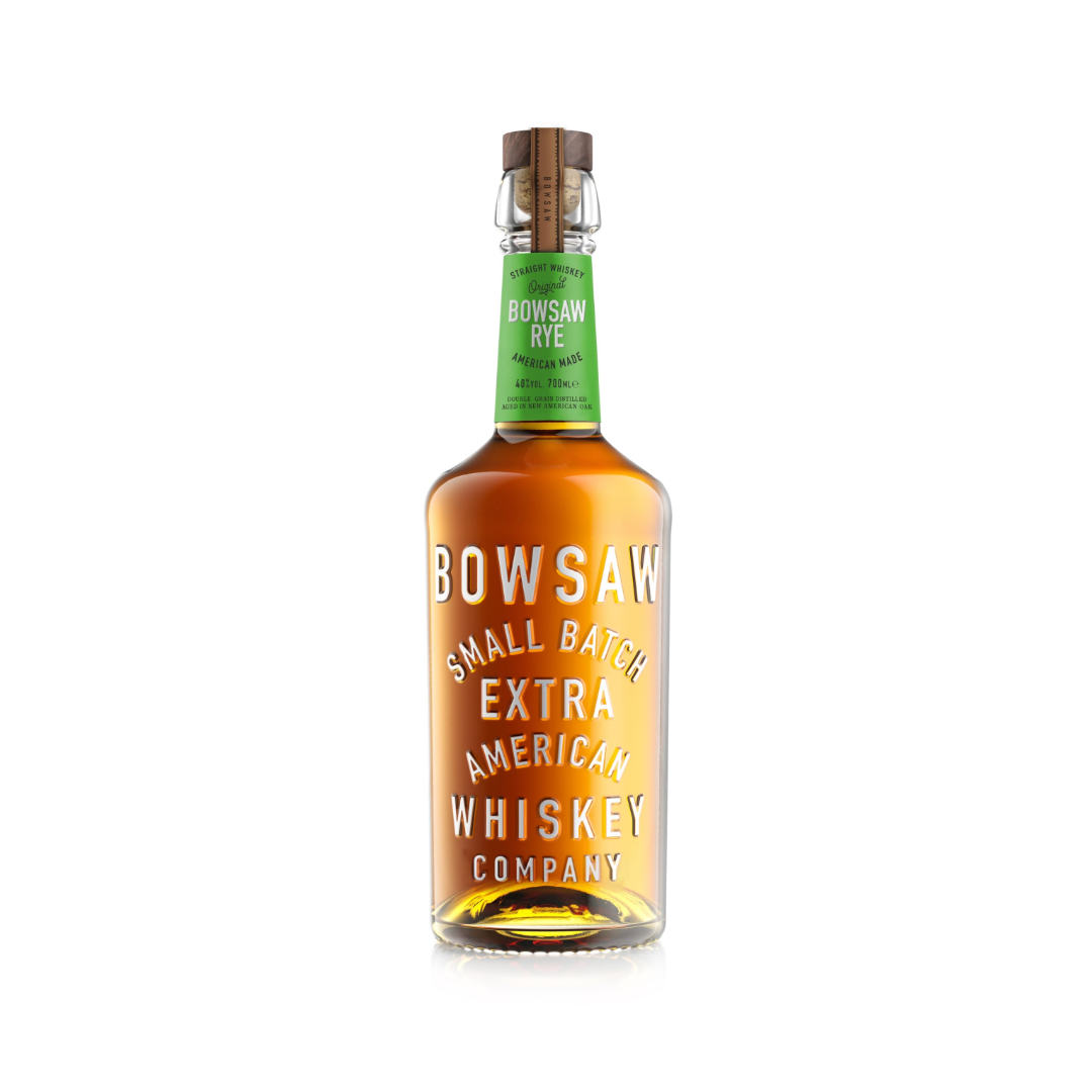 Bowsaw Small Batch Straight Rye Whiskey GREEN LABEL