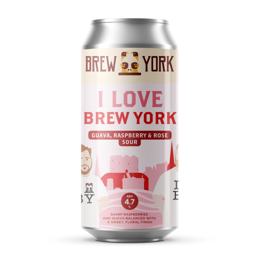 Brew York I Love Brew York Guava Raspberry &amp; Rose Sour