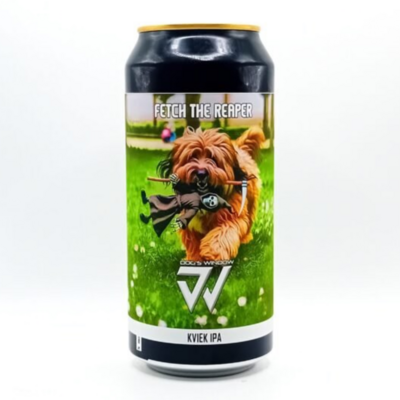 Dog&#39;s Window Fetch The Reaper Kviek IPA