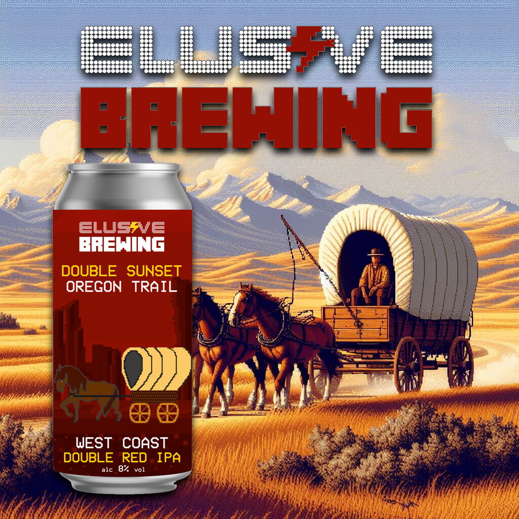Elusive DOUBLE SUNSET Oregon Trail WC Red DIPA