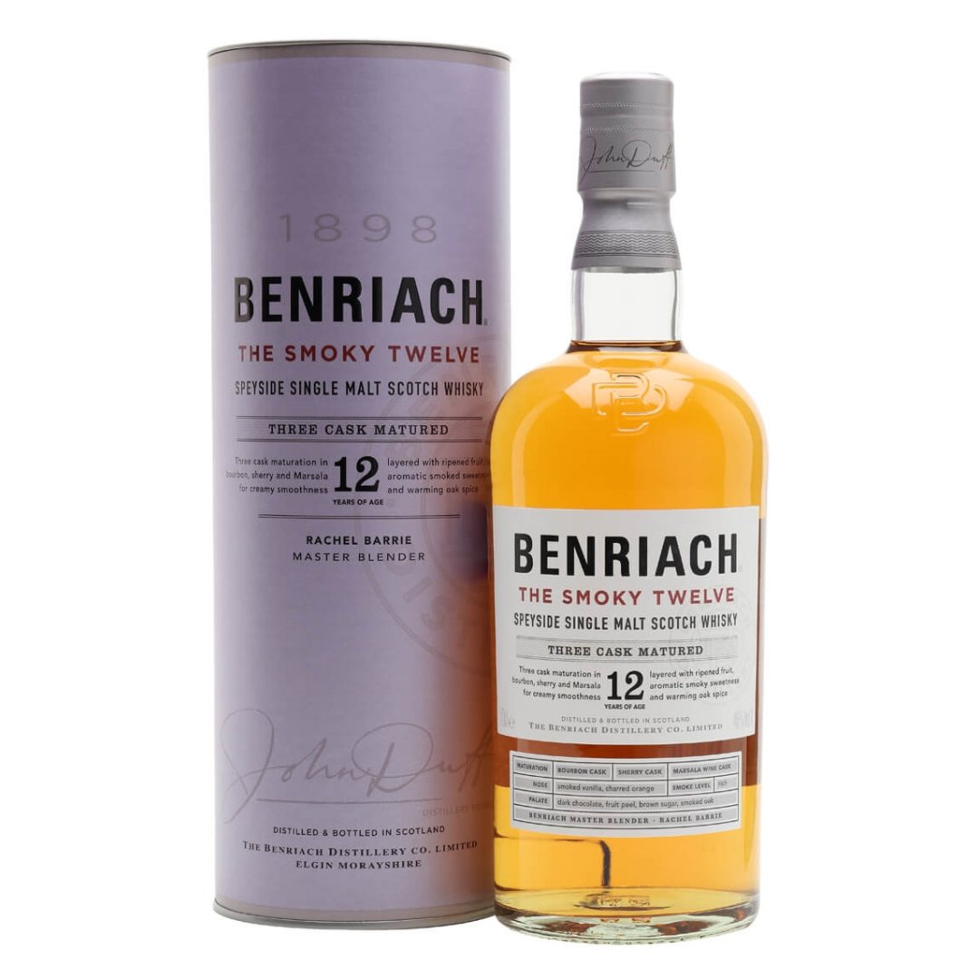 Benriach The SMOKY Twelve 12yr Old Single Malt Whisky
