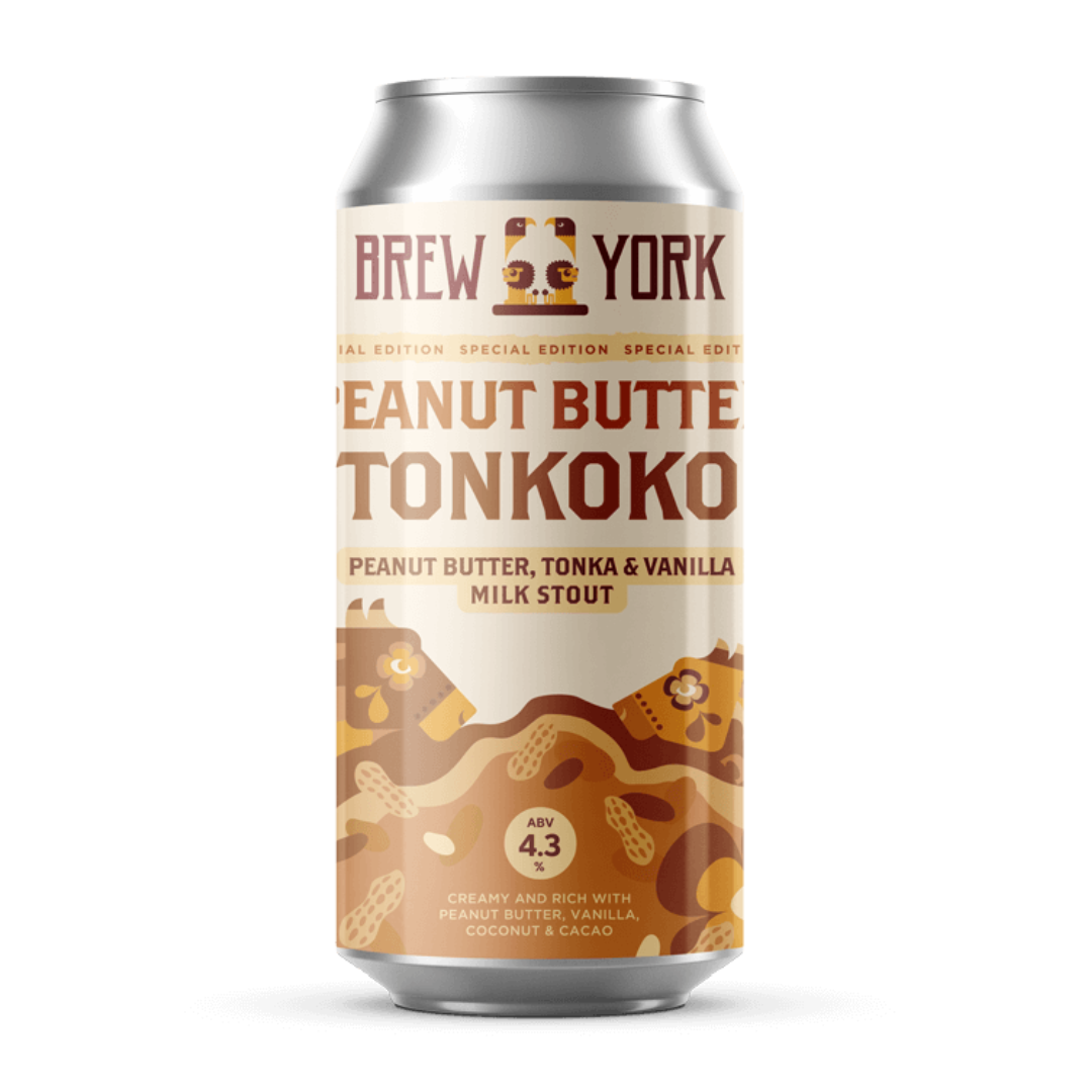 Brew York Peanut Butter Tonkoko Milk Stout Brew York Peanut Butter Tonkoko Milk Stout