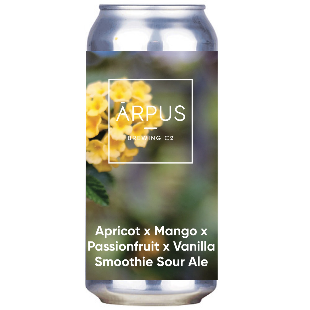 Arpus Apricot x Mango x Passionfruit x Vanilla Smoothie Sour Ale Arpus Apricot x Mango x Passionfruit x Vanilla Smoothie Sour Ale