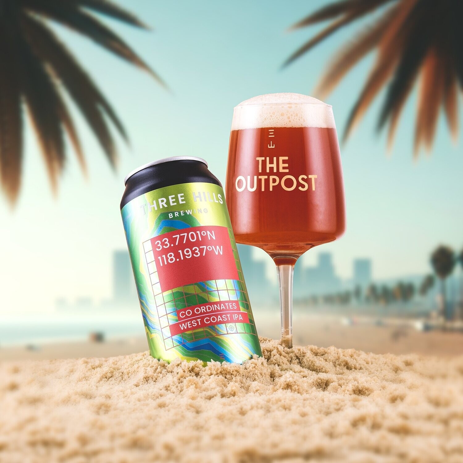Three Hills Co-ordinates West Coast IPA Three Hills Co-ordinates West Coast IPA