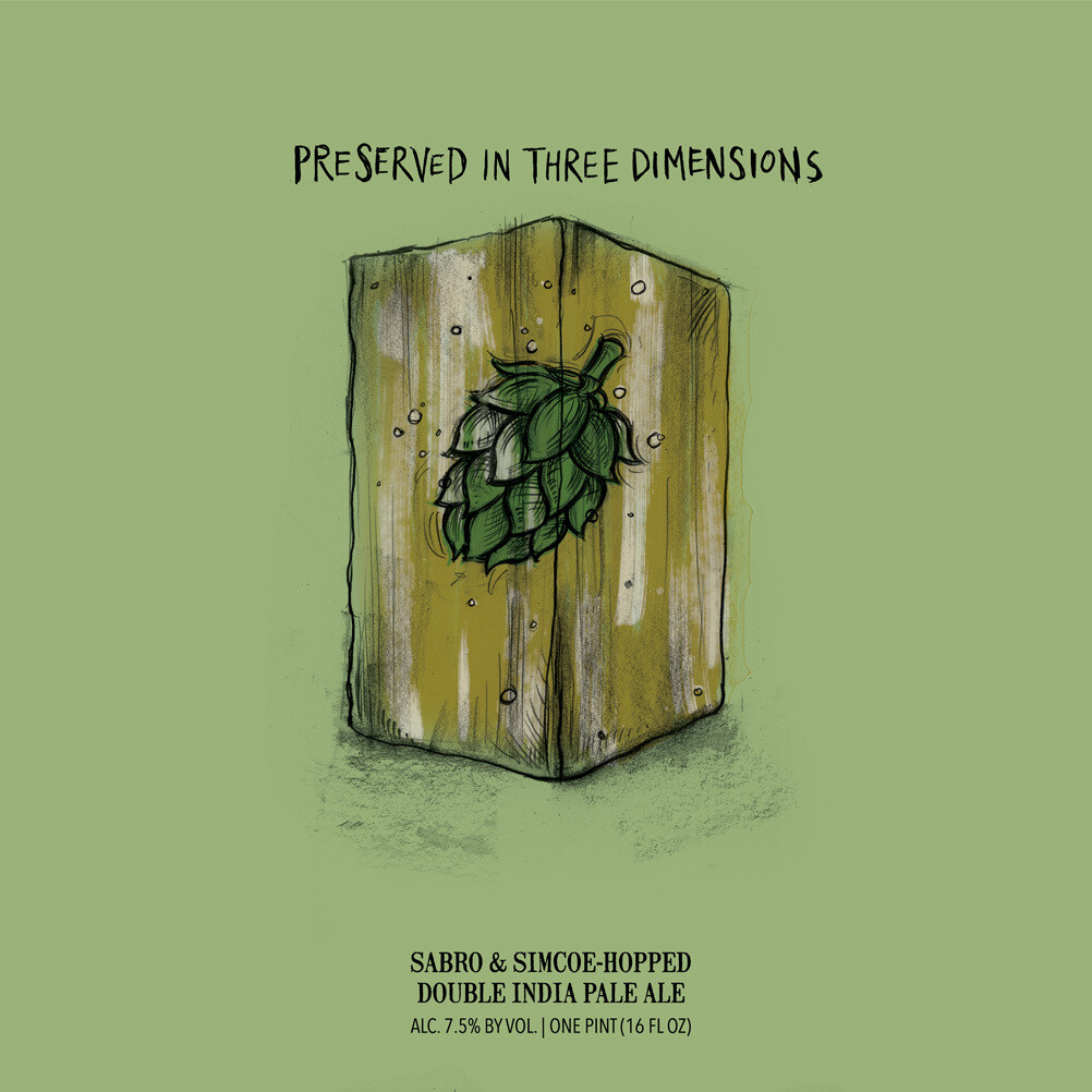 Hop Butcher Preserved In Three Dimensions DIPA Hop Butcher Preserved In Three Dimensions DIPA