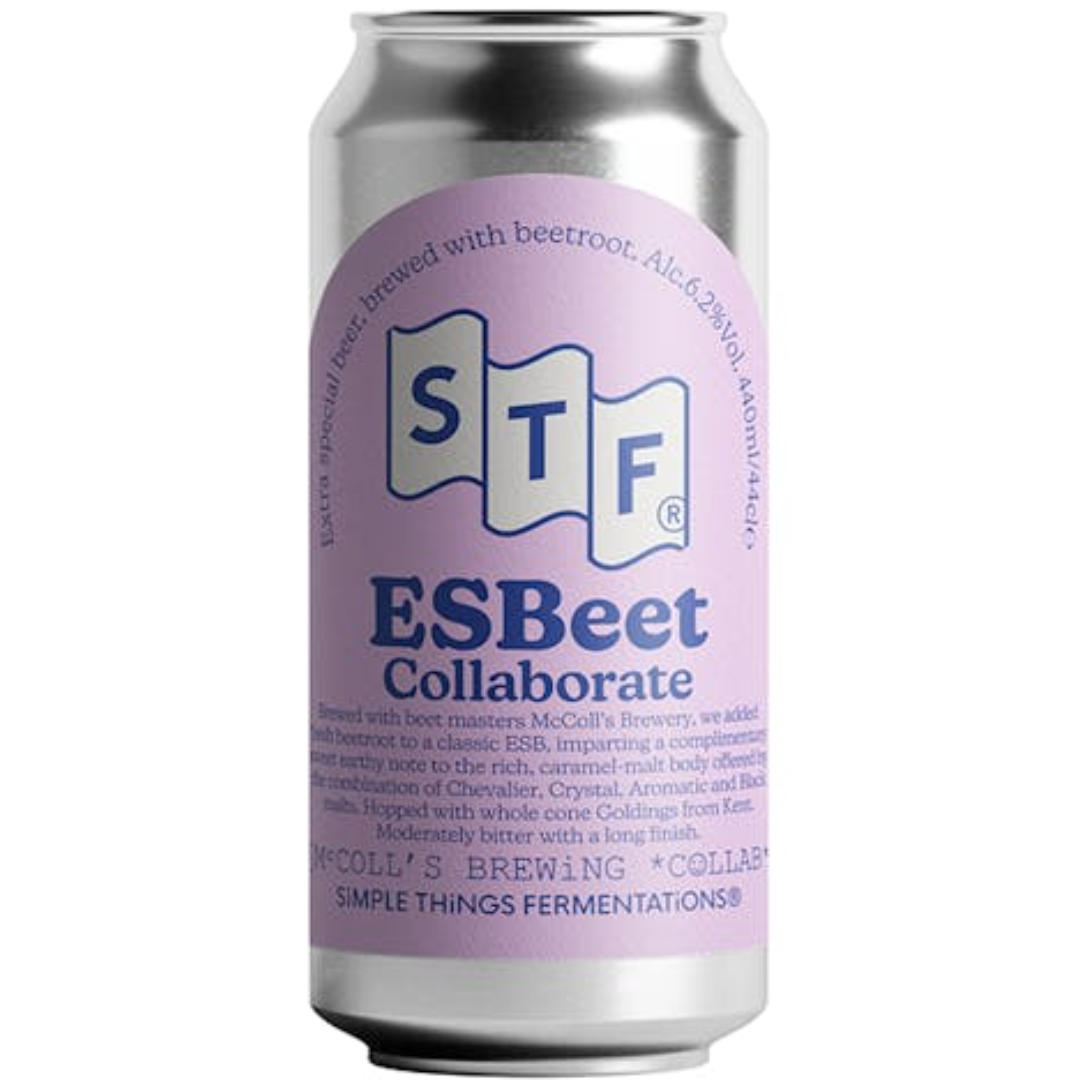 Simple Things Fermentation x McColl&#39;s ESBeet Extra Special Bitter