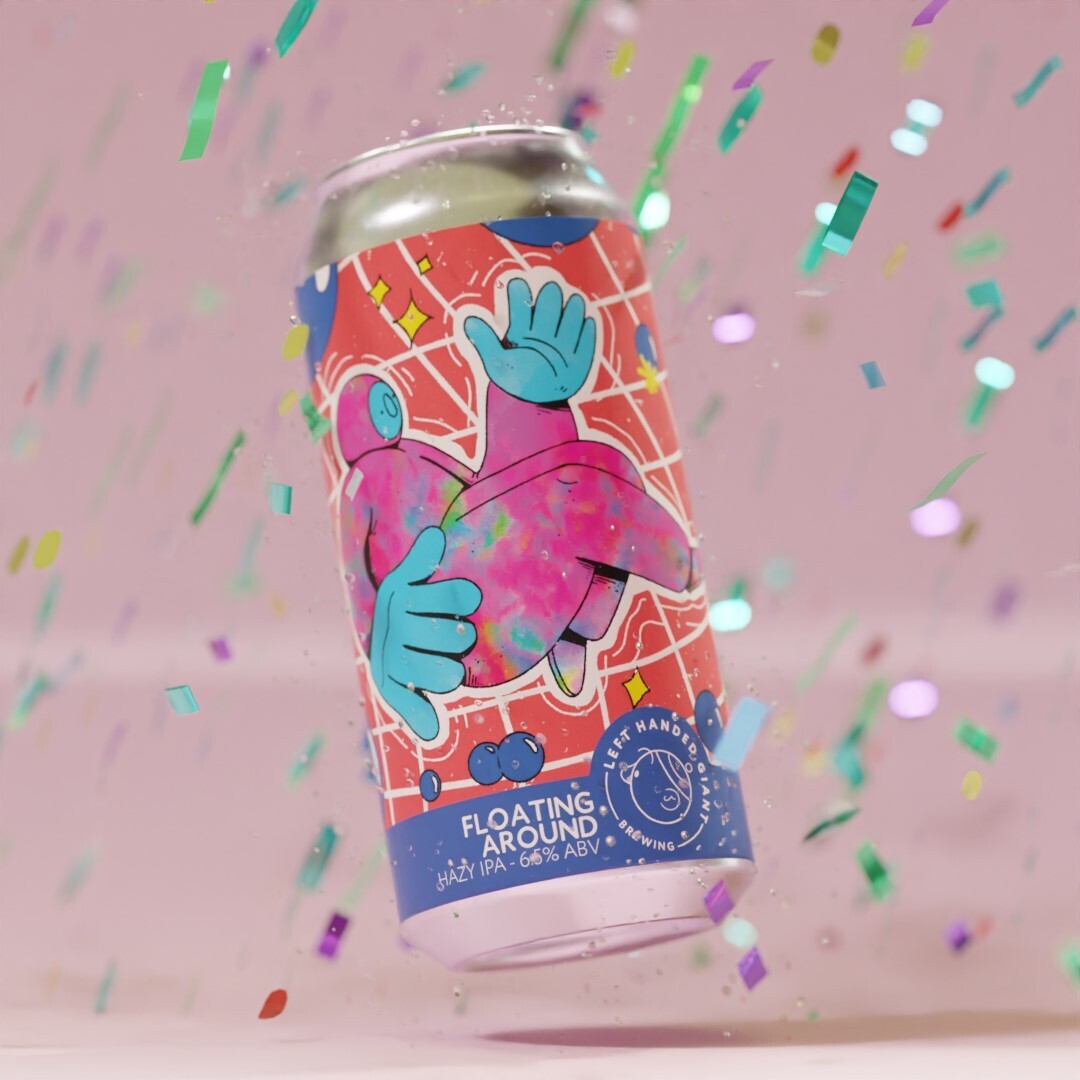 Left Handed Giant Floating Around Hazy IPA