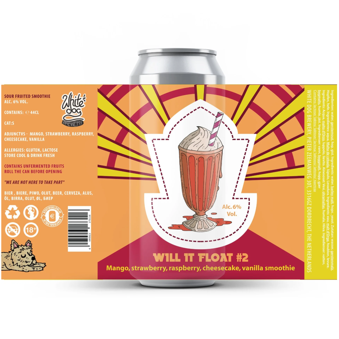 White Dog Will It Float #2 Smoothie Sour White Dog Will It Float #2 Smoothie Sour