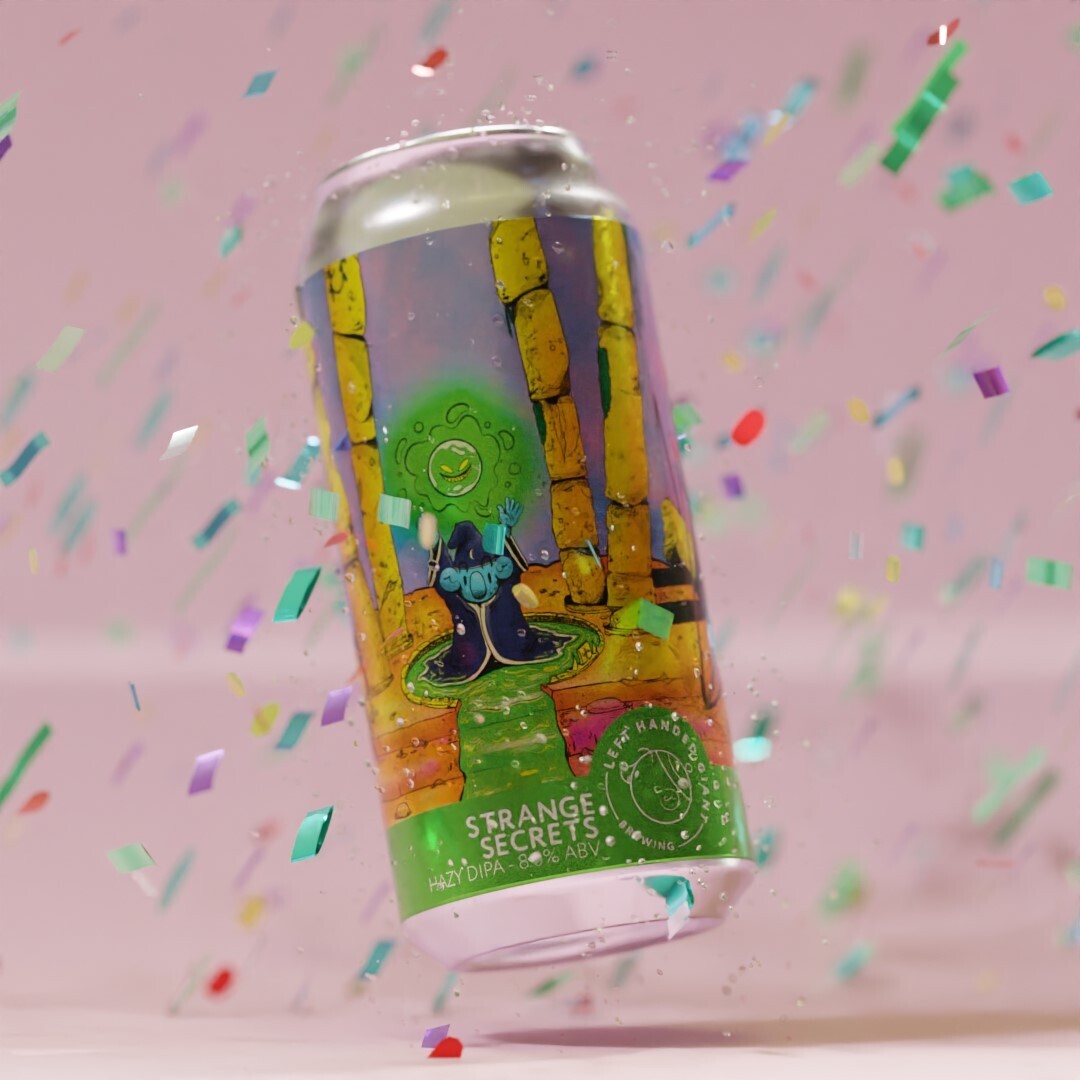Left Handed Giant Strange Secrets Hazy DIPA Left Handed Giant Strange Secrets Hazy DIPA