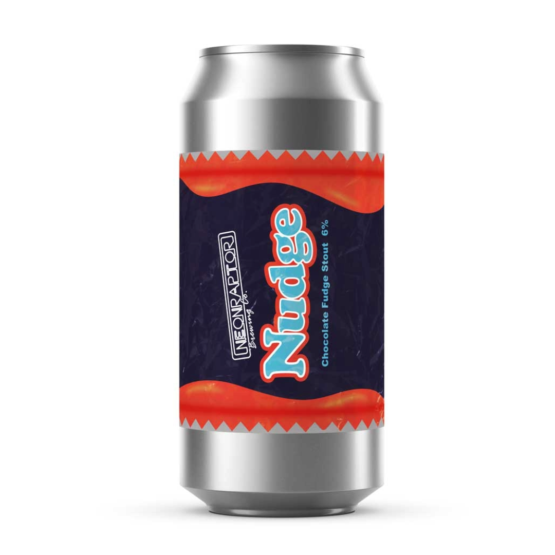 Neon Raptor Nudge Chocolate Fudge Stout