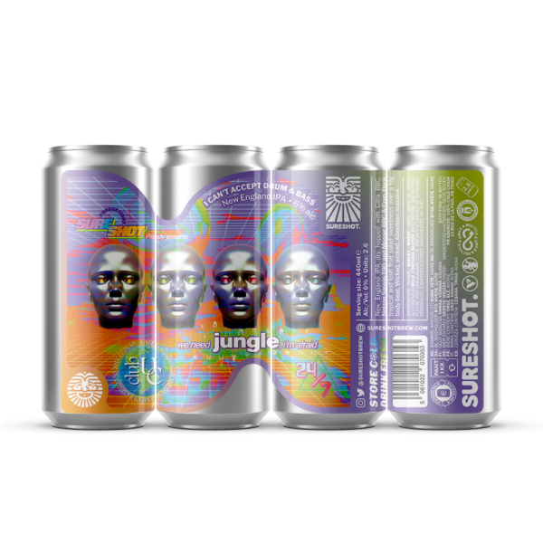 Sureshot I Can't Accept Drum & Bass NE IPA Sureshot I Can't Accept Drum & Bass NE IPA