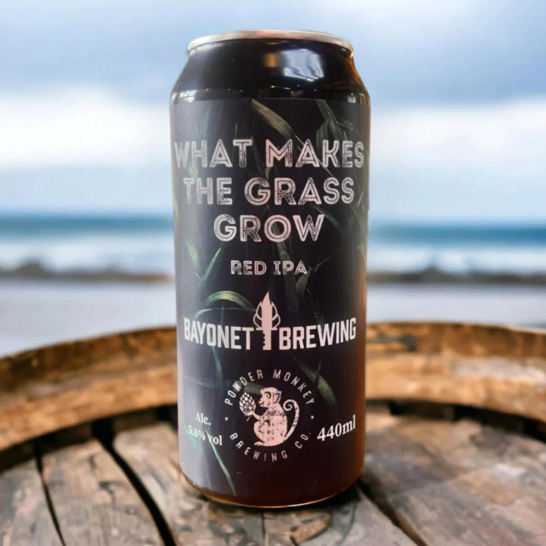 Powder Monkey x Bayonet What Makes The Grass Grow Red IPA Powder Monkey x Bayonet What Makes The Grass Grow Red IPA