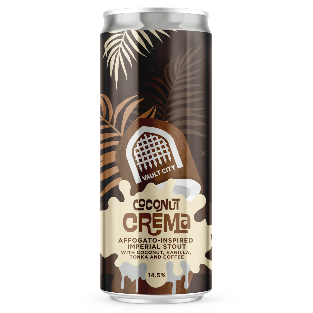Vault City Coconut CREMA Imperial Stout Vault City Coconut CREMA Imperial Stout