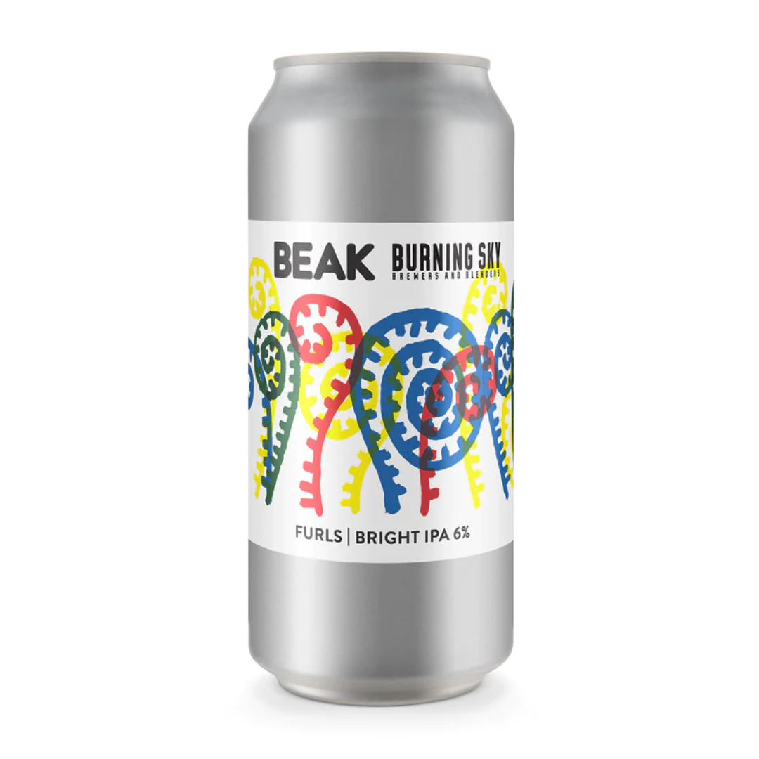 Beak x Burning Sky Furls Bright IPA
