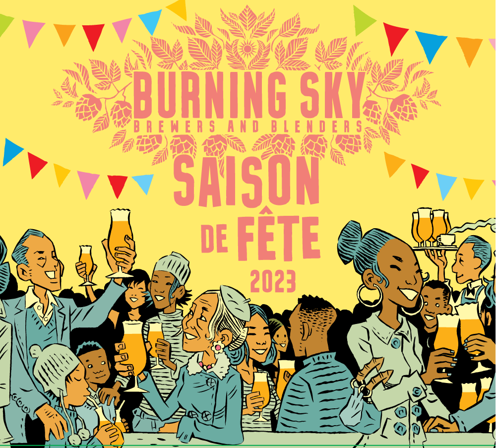 Burning Sky Saison De Fete 2023 Mixed Ferm Saison LARGE
