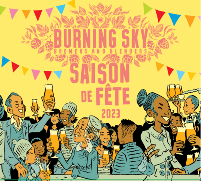 Burning Sky Saison De Fete 2023 Mixed Ferm Saison LARGE