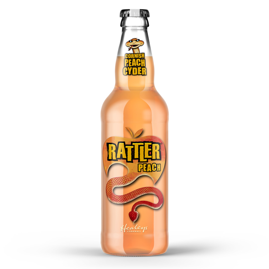 Healeys Rattler Peach Cornish Cider