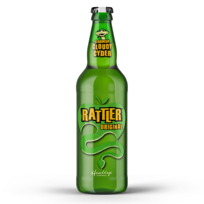 Healeys Rattler Cornish Cider Bottle 500ml