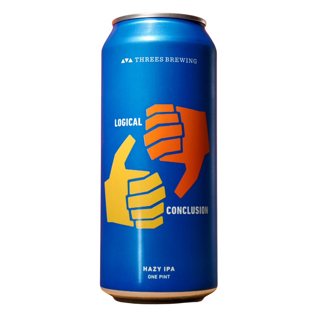 Threes Brewing Logical Conclusion Hazy IPA Threes Brewing Logical Conclusion Hazy IPA