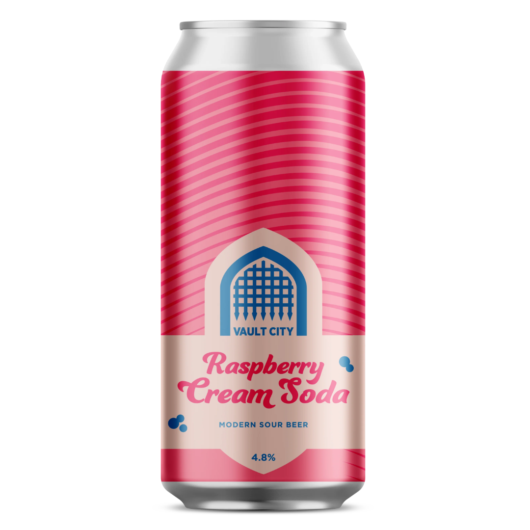 Vault City Raspberry Cream Soda Sour Vault City Raspberry Cream Soda Sour