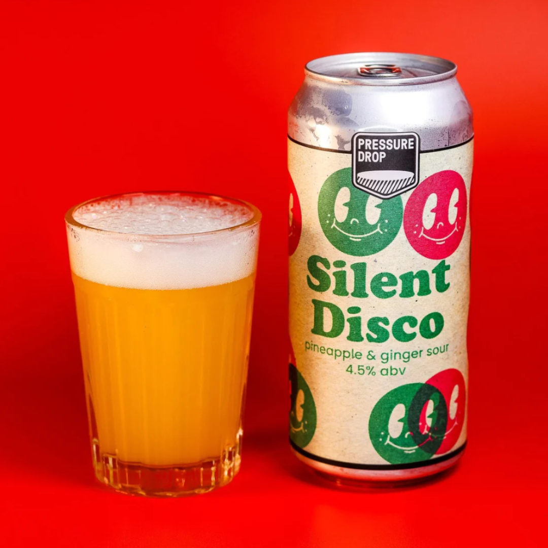 Pressure Drop Silent Disco Pineapple & Ginger Sour Pressure Drop Silent Disco Pineapple & Ginger Sour