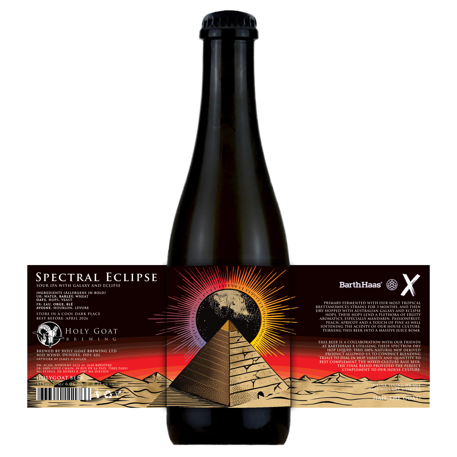 Holy Goat Spectral Eclipse Sour IPA Holy Goat Spectral Eclipse Sour IPA