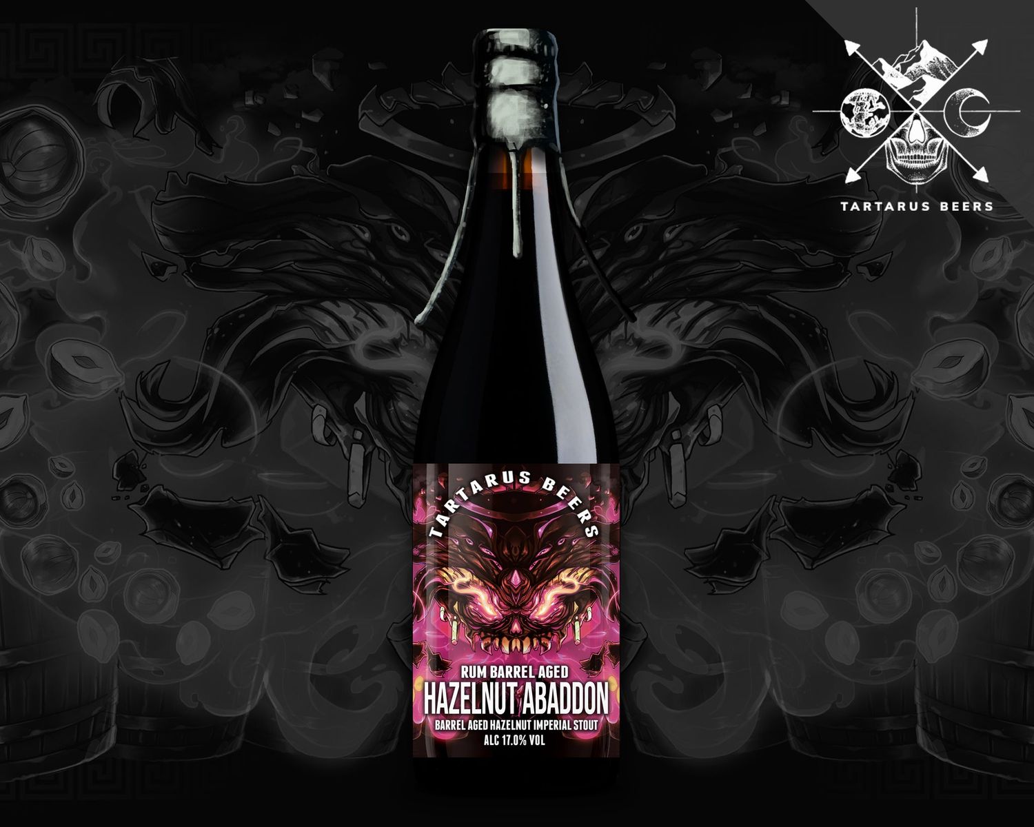 Tartarus Rum BA Hazelnut Abaddon Imperial Stout Tartarus Rum BA Hazelnut Abaddon Imperial Stout