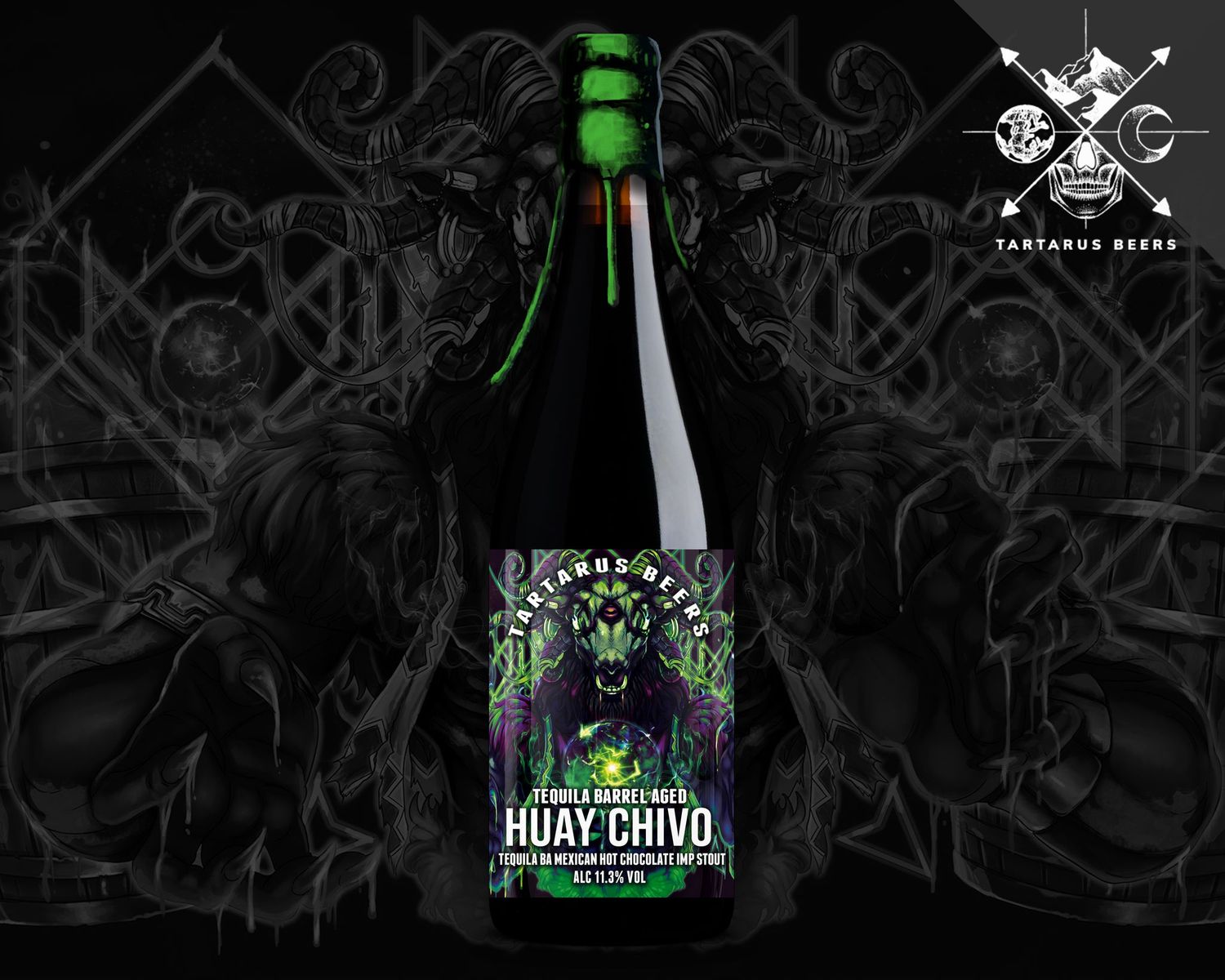 Tartarus Tequila BA Huay Chivo Imperial Stout
