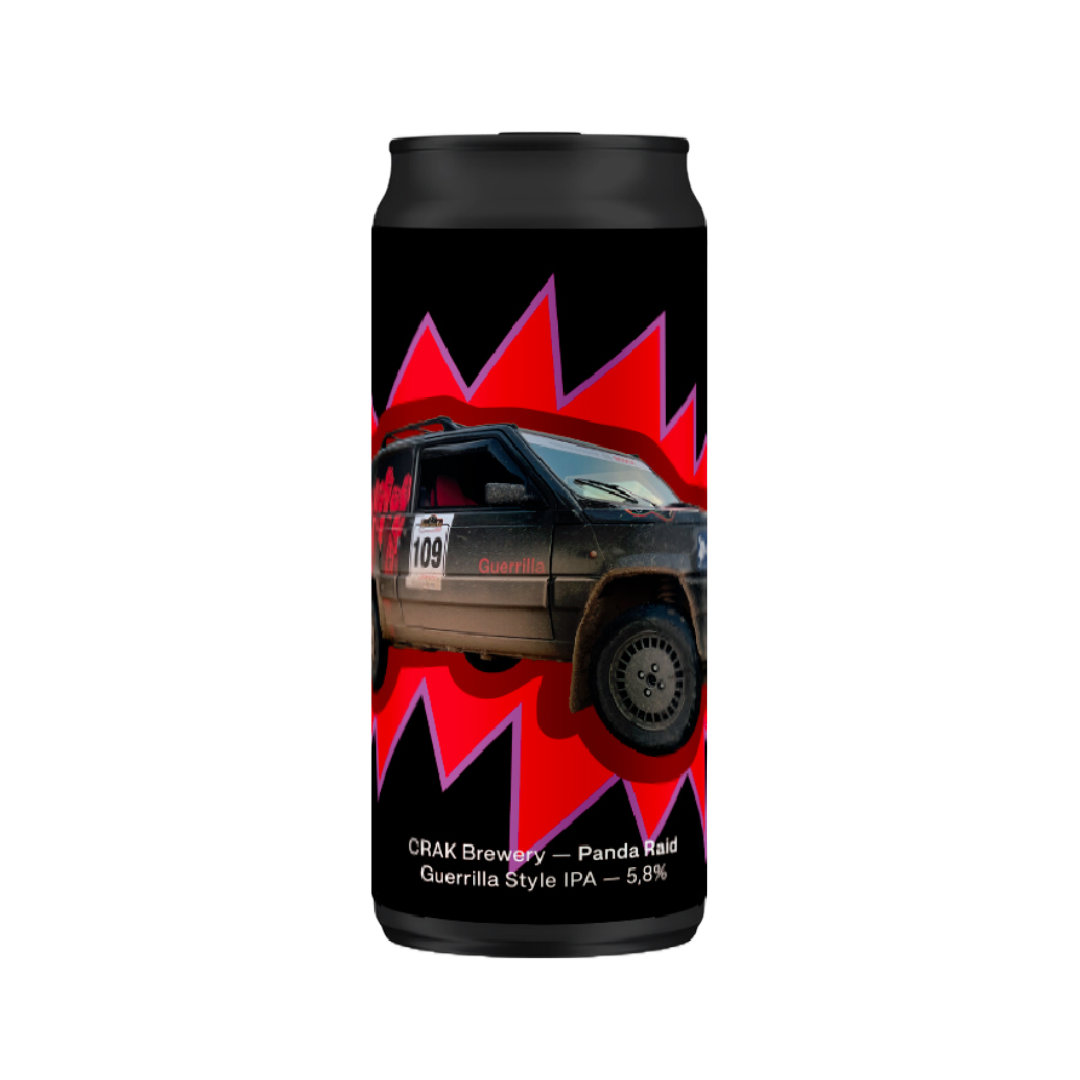 CRAK Panda Raid Guerrilla Style IPA CRAK Panda Raid Guerrilla Style IPA