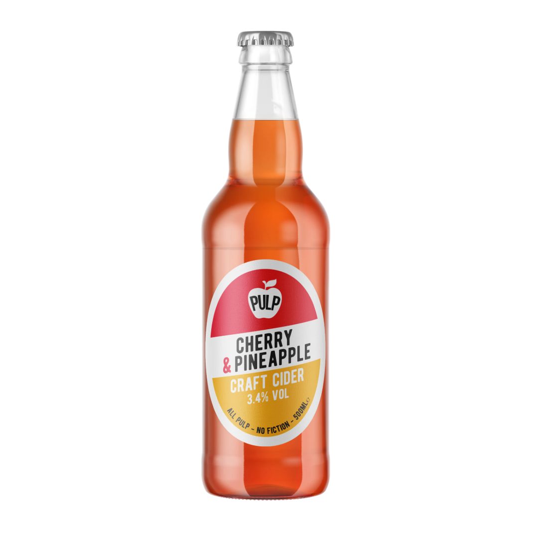 Pulp Cherry &amp; Pineapple Cider Bottle